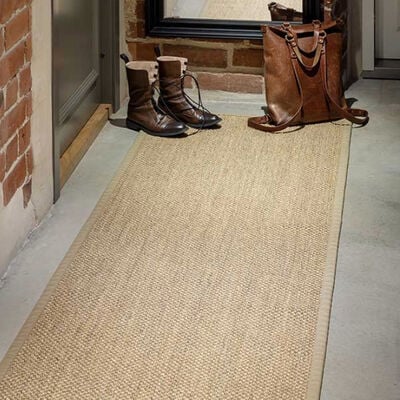 Narma Dragon sisalmatto beige 80x200 cm